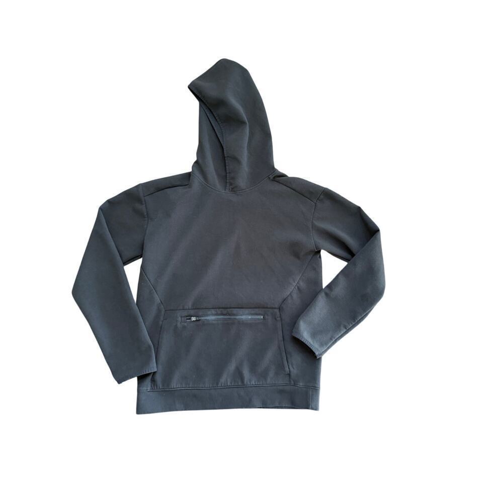 DSG Boy Black Warm Mushroom Sport Fleece Pullover Hoodie Size XL